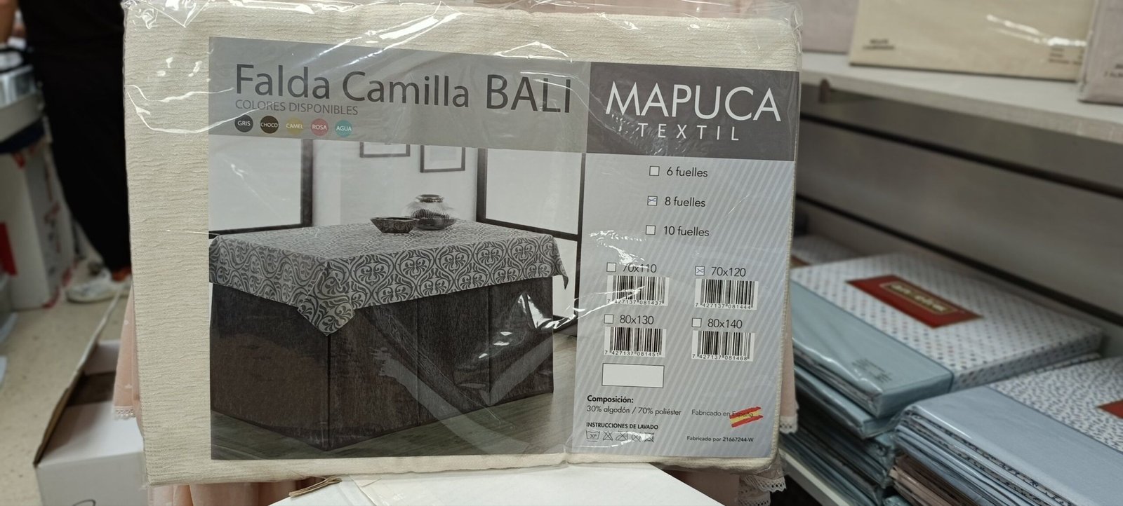 ROPA CAMILLA + TAPETE BALI 320 Gramos MARFIL 🤍 - Imagen 2