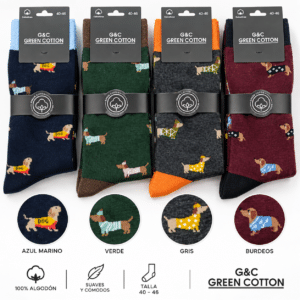 Calcetines "Perritos Salsicha" pack 3