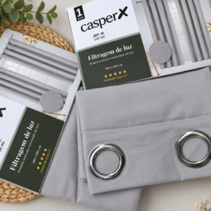 PACK 2 CORTINAS COLOR TOPO