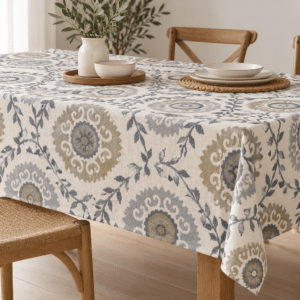 Tapete Modelo Mandalas Beige 140 x 200