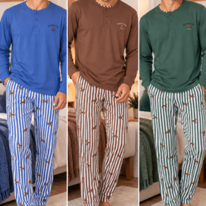 Pijama Caballero "PERRITO SALCHICHA" 🐕🌭