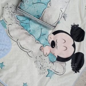Manta Mickey Bebé Reversible