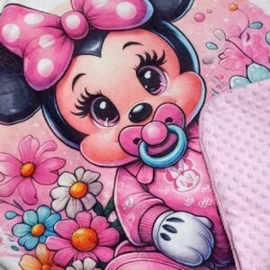 MANTA DISNEY MINNIE BEBÉ 🩷