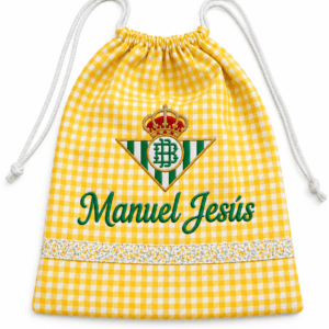 Talega Vichy Personalizada REAL BETIS