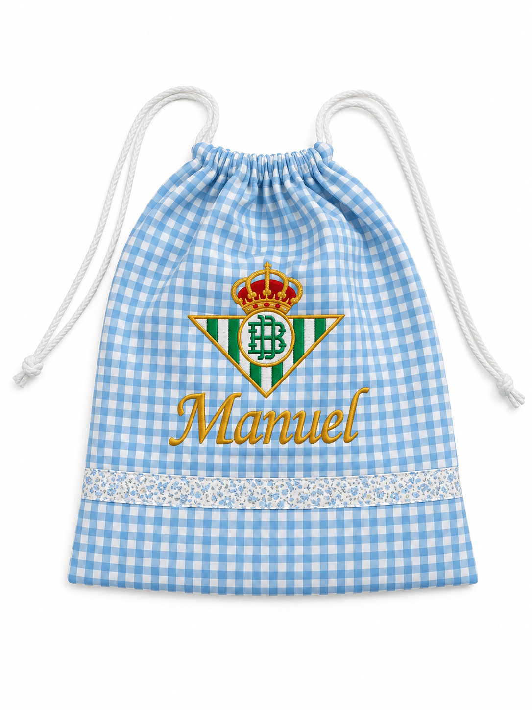 Talega Vichy Personalizada REAL BETIS - Imagen 3
