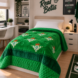 Edredón Sherpa oficial REAL BETIS Cama 90