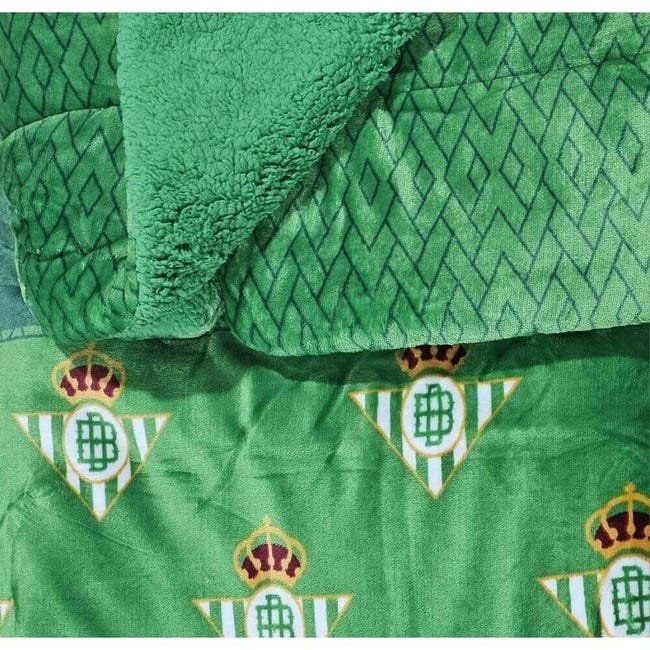 Edredón Sherpa oficial REAL BETIS Cama 90 - Imagen 2