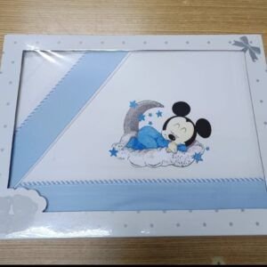 Sabanitas Coche /miniCuna Mickey 🩵